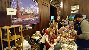 The part in the European Charity Bazaar